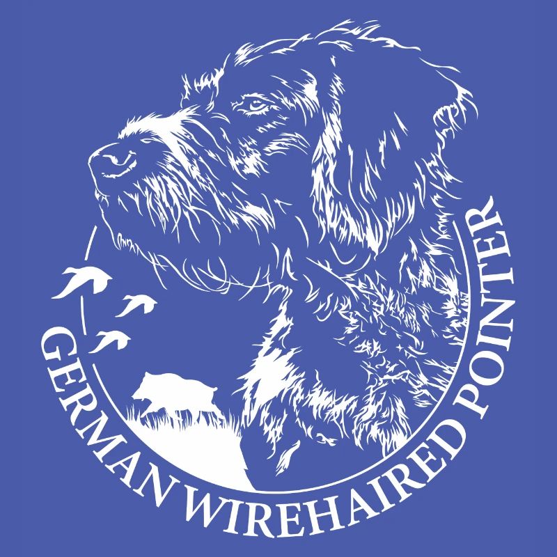GERMAN WIREHAIRED POINTER Wilsigns Jagdhunde dog
