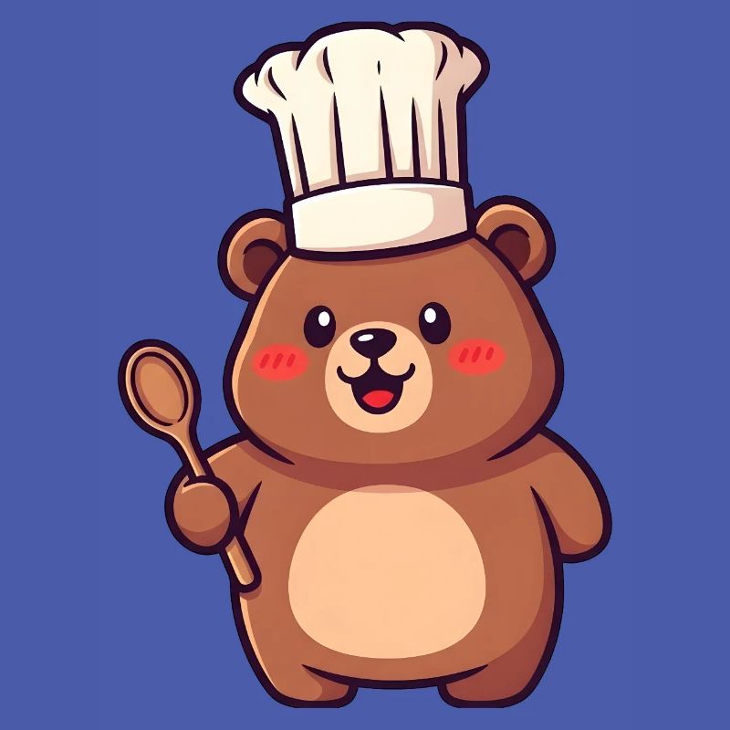 Chefbärchen with chef's hat