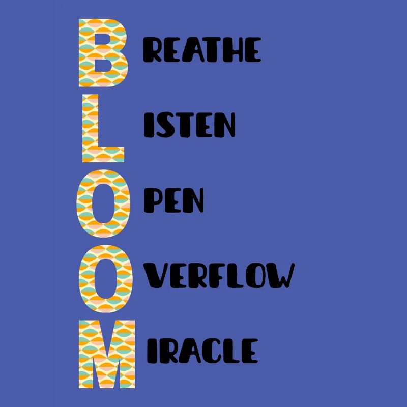 BLOOM Vertical Pattern Colors