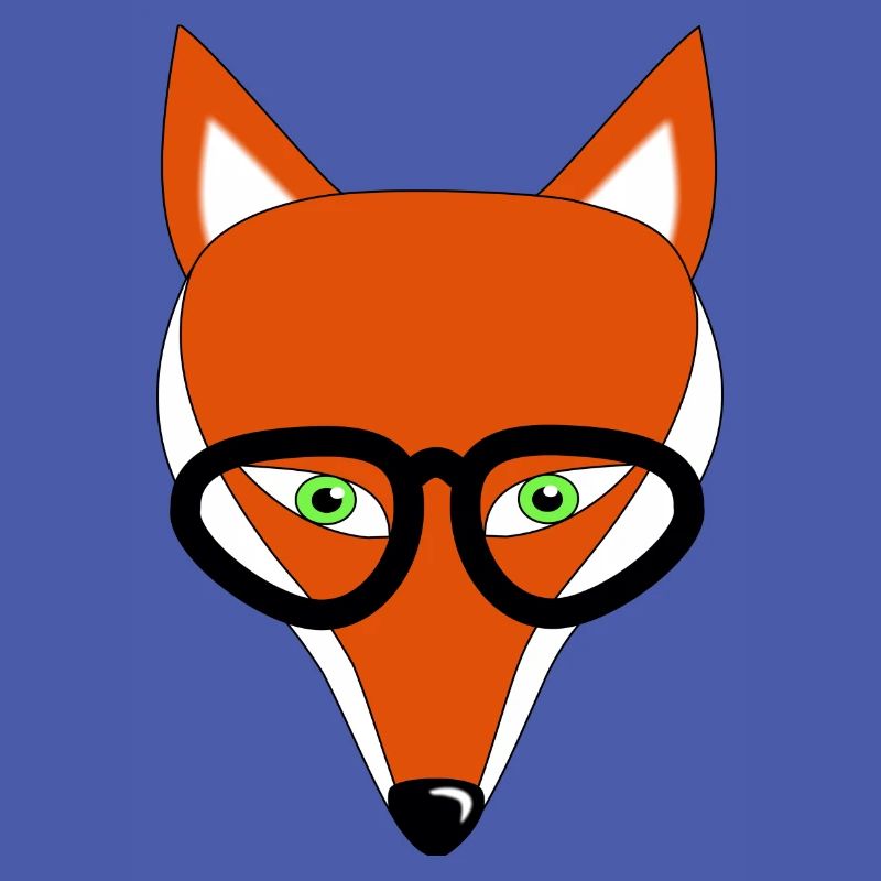 fuchs mit brille geschenk