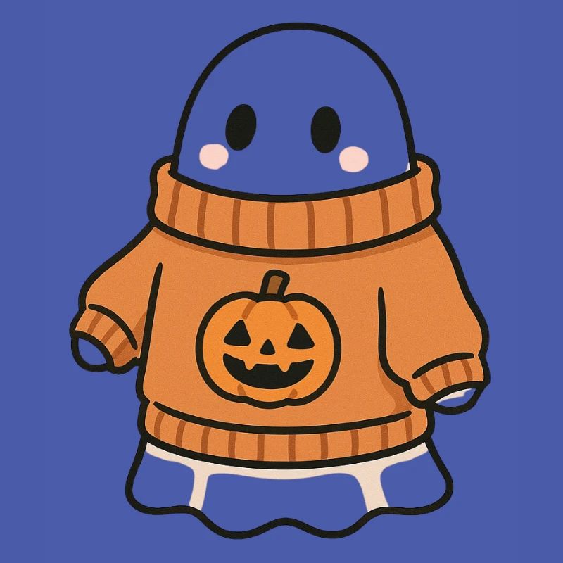 Pull citrouille Ghost