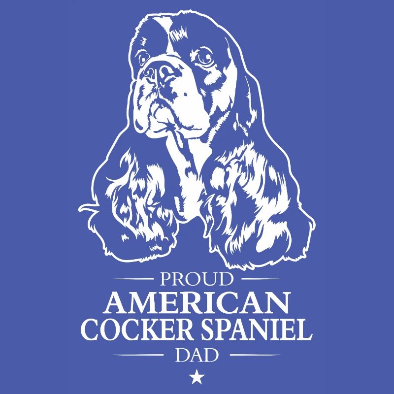 American Cocker Spaniel Dad Dogs Wilsigns
