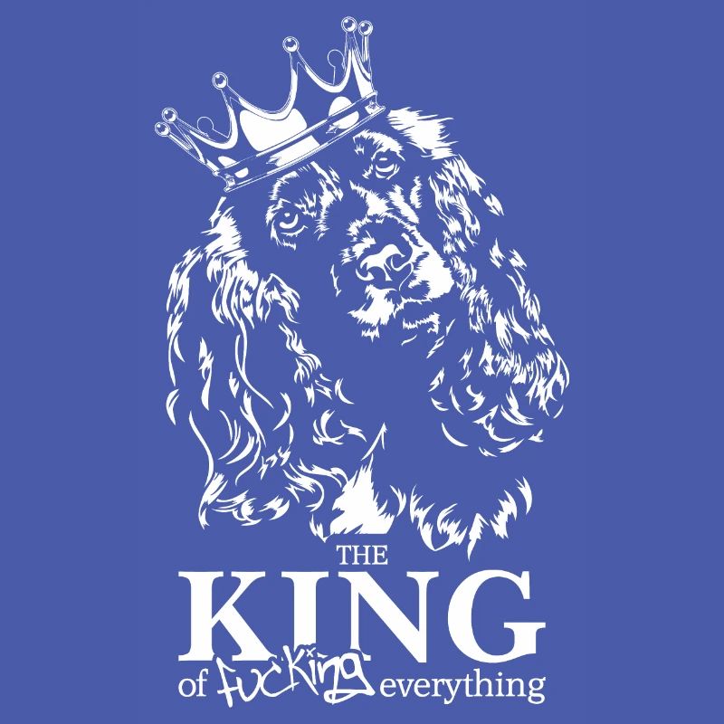 COCKER SPANIEL King Hundespruch Hunde Wilsigns