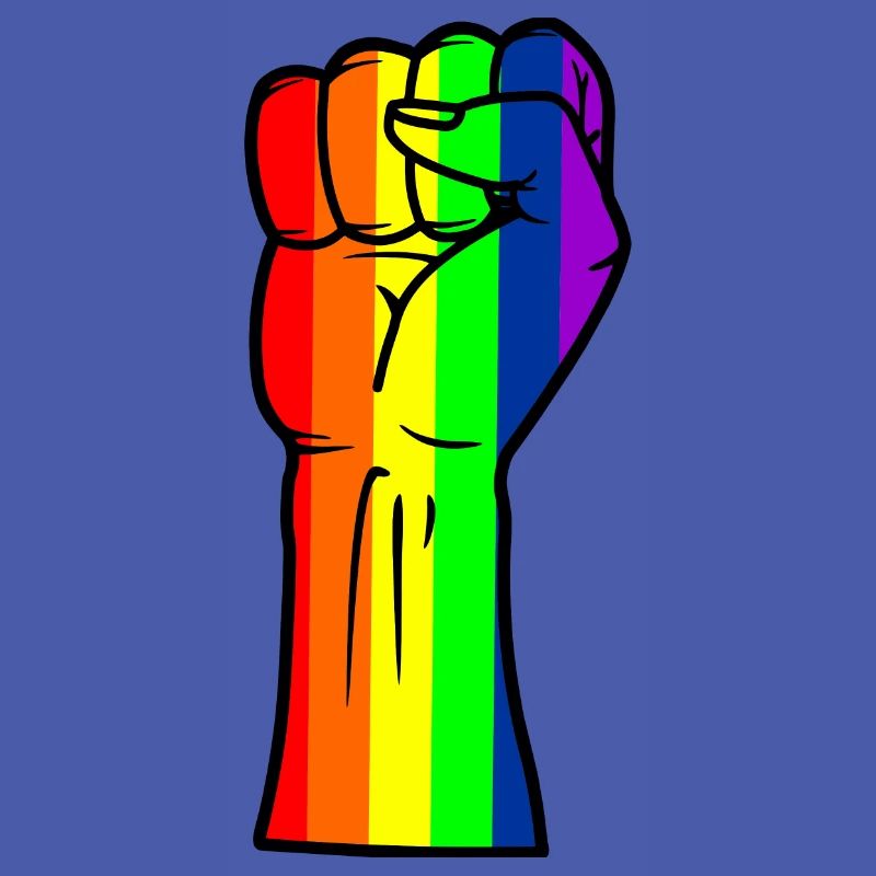 Regenbogen-Handfaust