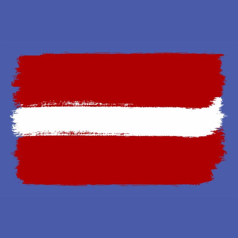 Regard du drapeau de Lettonie utilisé
