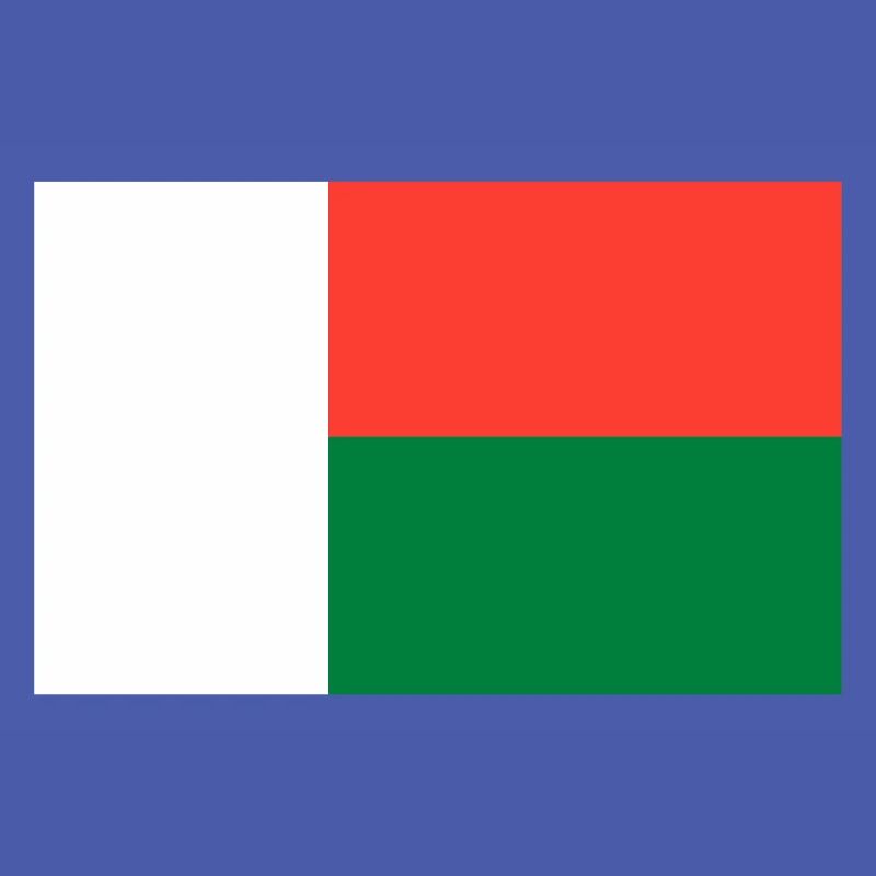 Drapeau de Madagascar