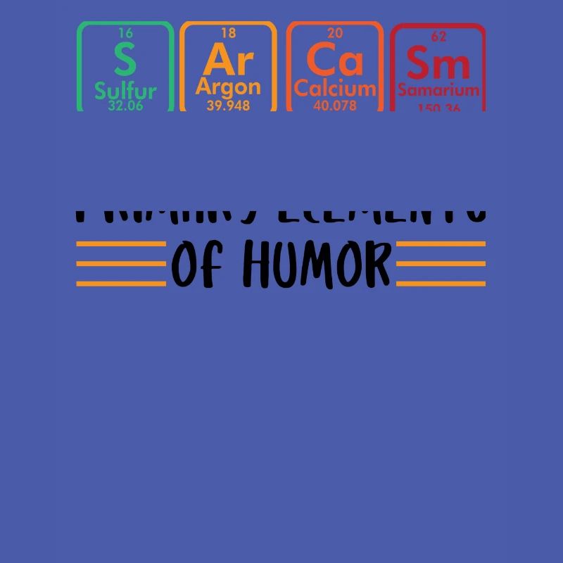 Primäre Elemente des Humors