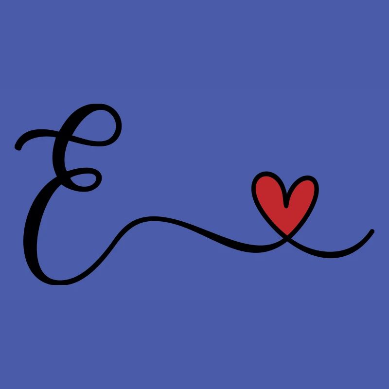 Monogramme de la lettre E