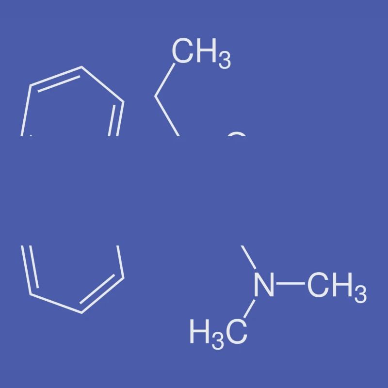 Methadone structural formula