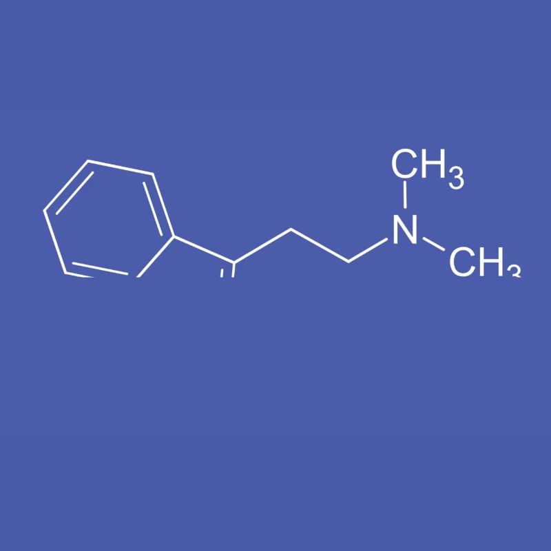 DMT dimethyltryptamine formule structurelle