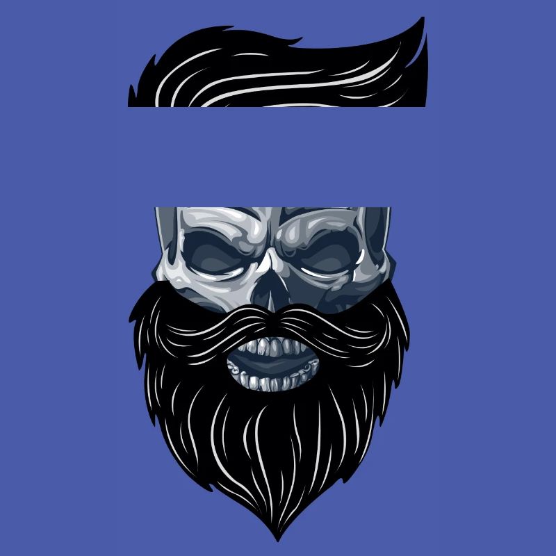 Beardy Beard Bart Man Skull Geschenkidee