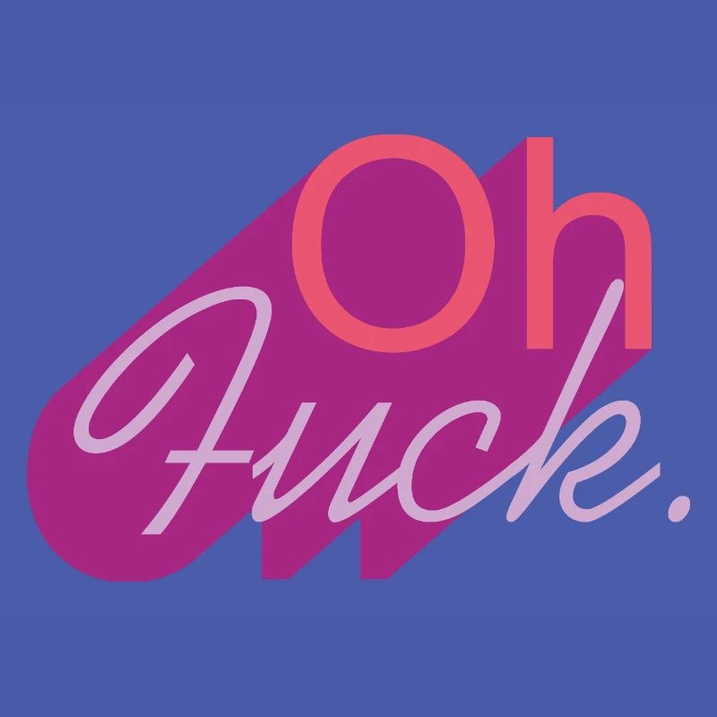 Oh merde le script en teinte violette