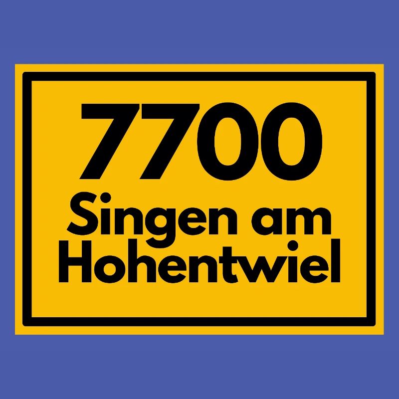OLD POSTCODE ZIP CODE 7700 SINGEN AM HOHENTWIEL