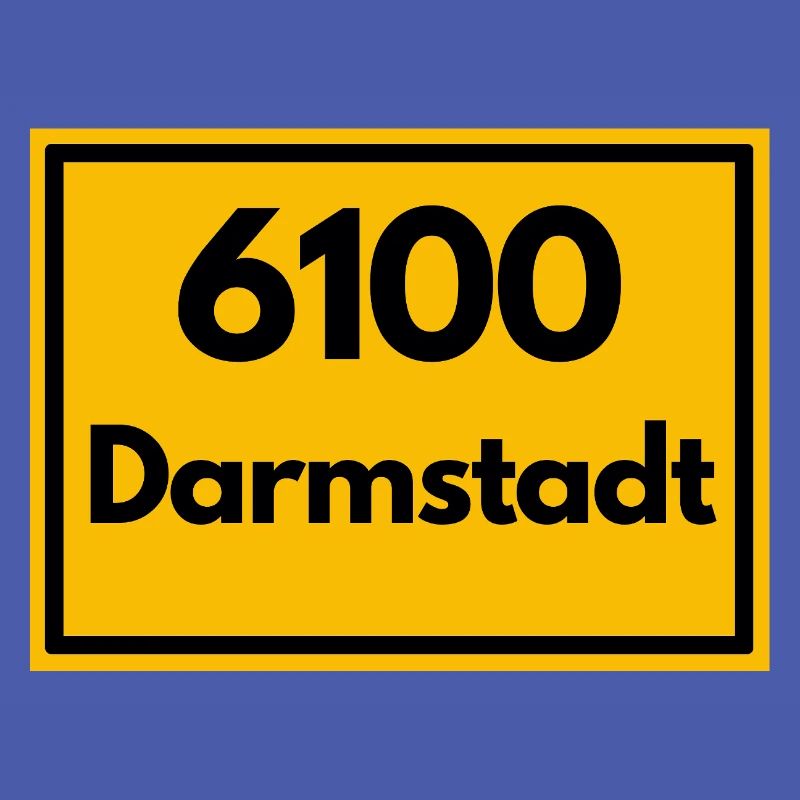 OLD POSTCODE POSTCODE RETRO 6100 DARMSTADT HESSEN
