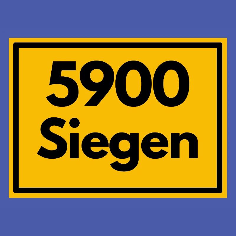 ANCIEN CODE POSTAL RETRO 5900 SIEGEN SIEGERLAN