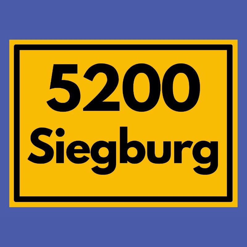 OLD POSTCODE POSTCODE RETRO SIEGBURG - RHEIN SIEG