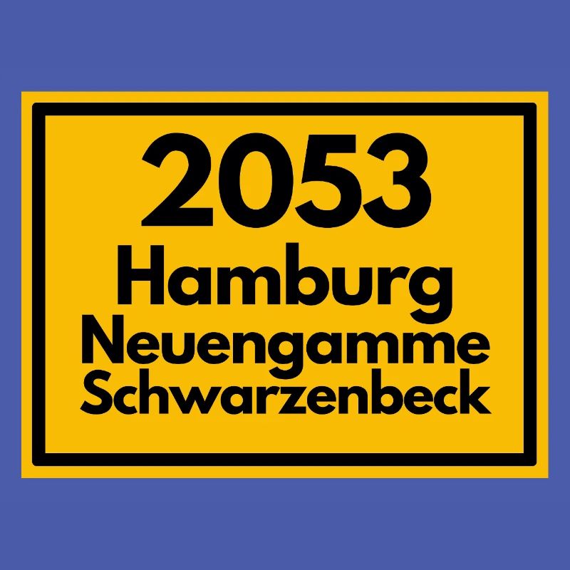 OLD POSTCODE POSTCODE 2053 HAMBURG NEUENGAMME ELBE