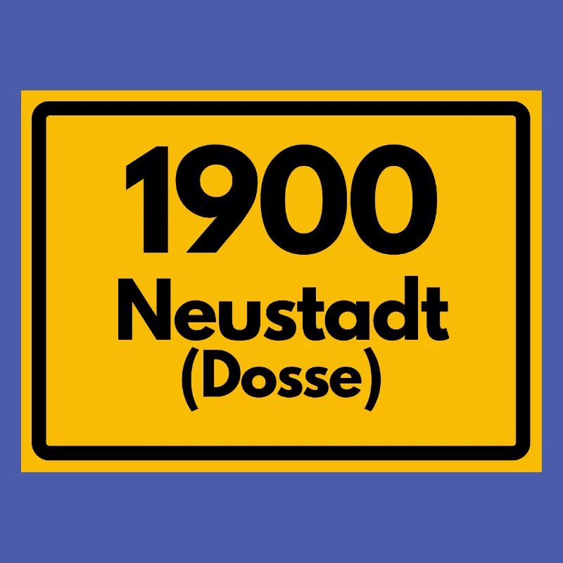 ANCIEN CODE POSTAL RÉTRO 1900 NEUSTADT DOSSE
