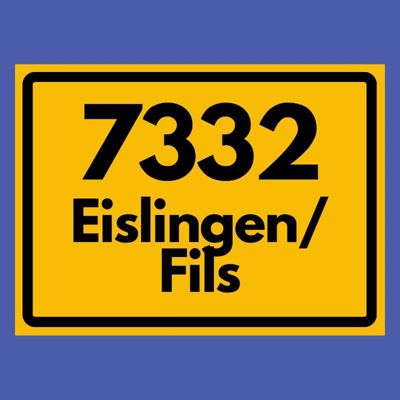 OLD POSTCODE 7332 ZIP 73054 EISLINGEN FILS
