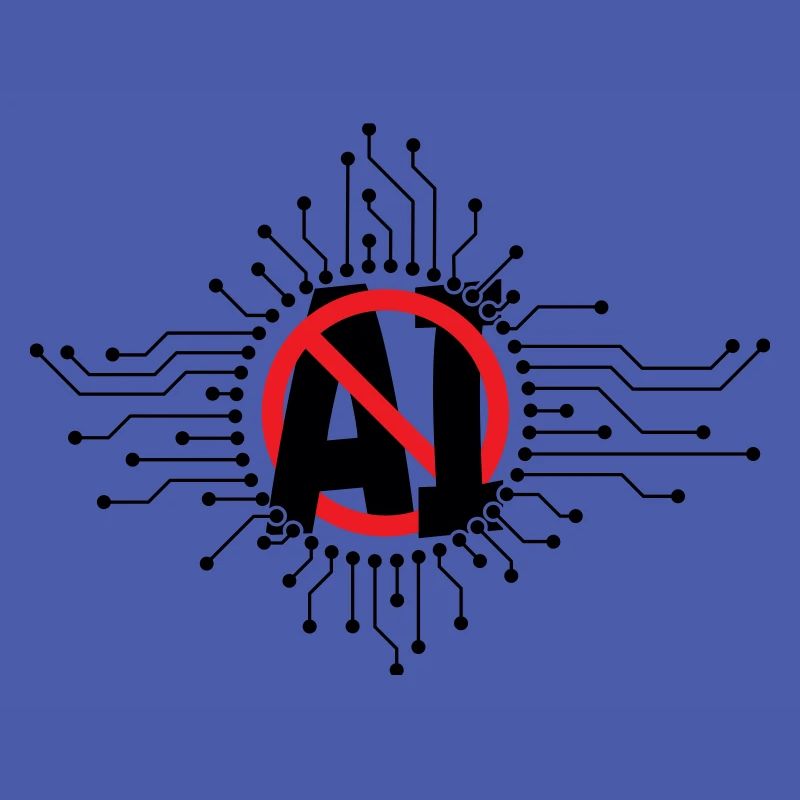 Stop, don't use artificial intelligence, AI.