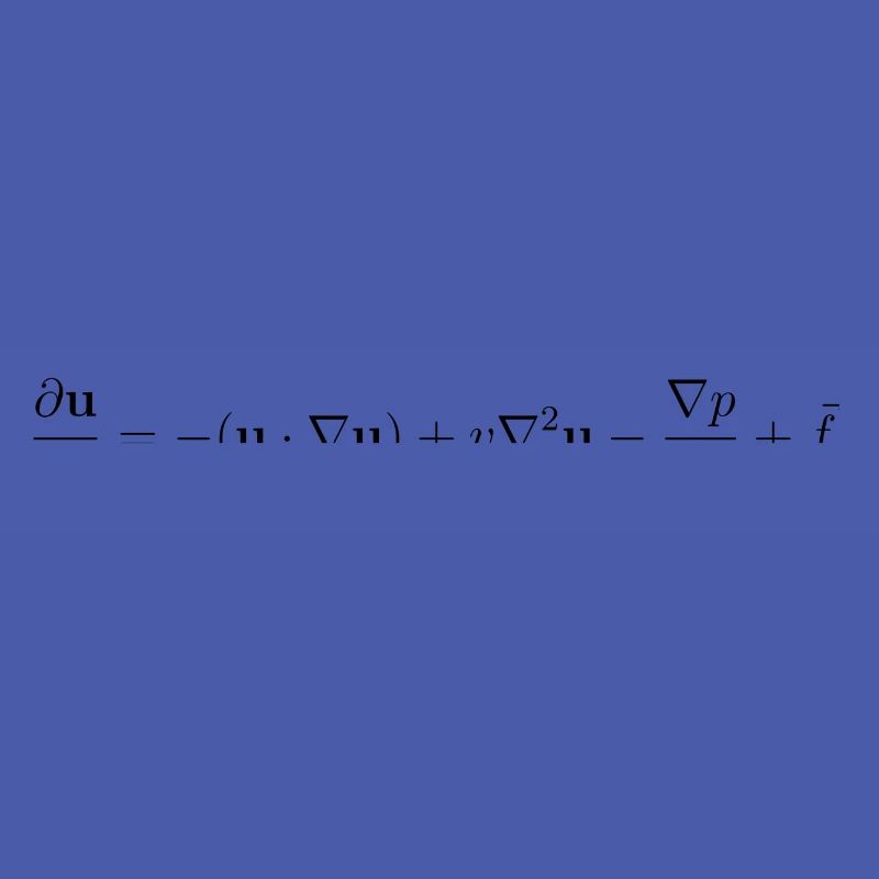 fluid dynamics equation.