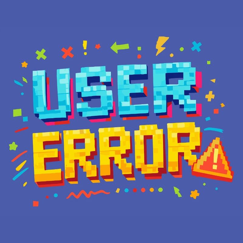 User Fehler Pixelkunst