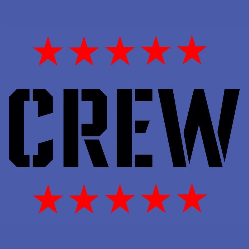 Crew mit Sterne