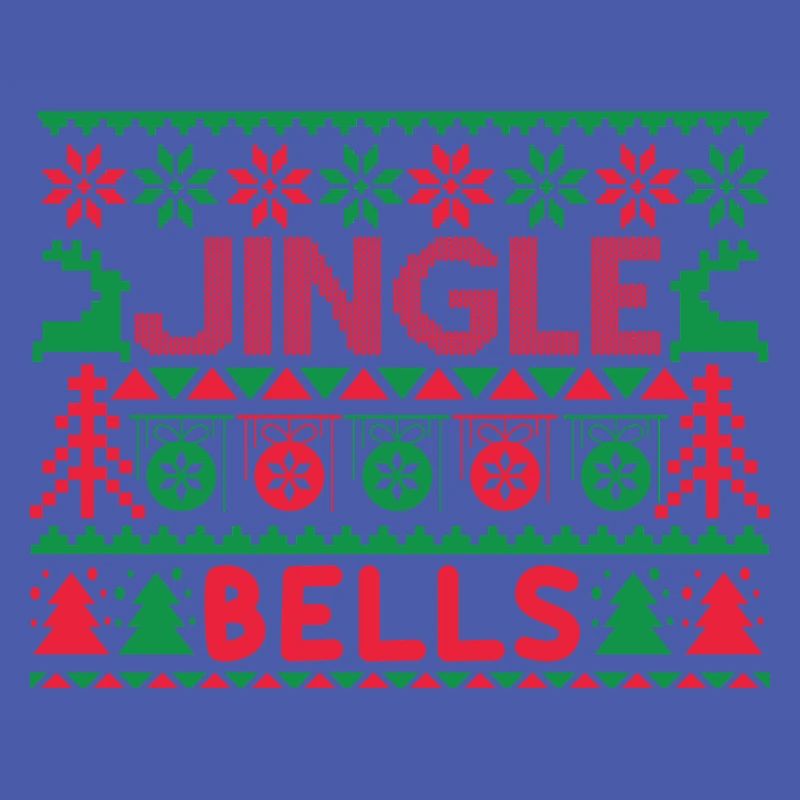 Hässlicher Pullover – Jingle Bells Strickmuster