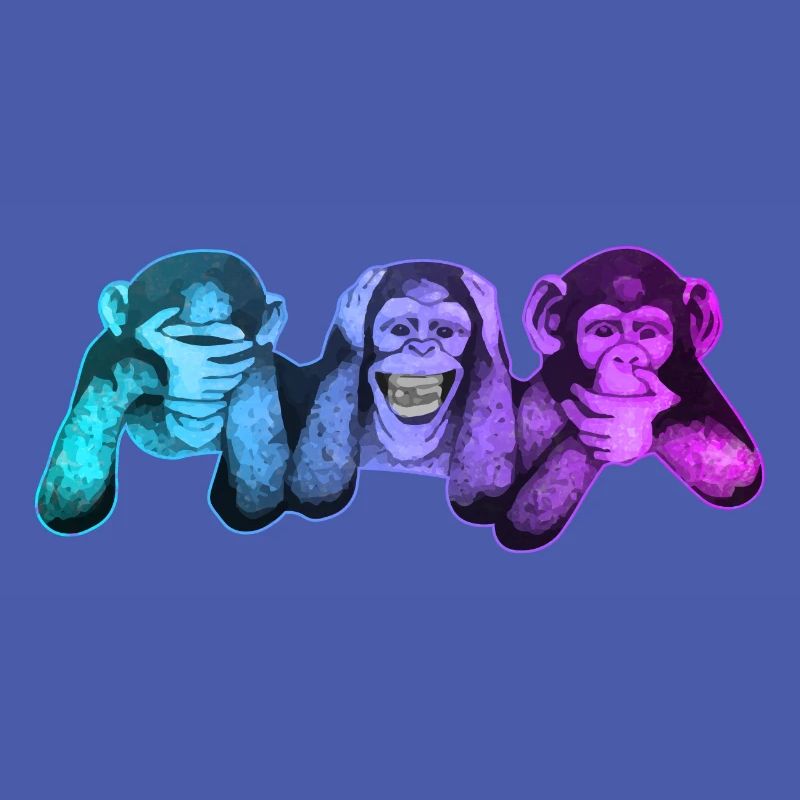 The three monkeys | 3 Wise Monkeys Wise Monkeys