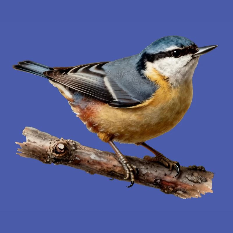Nuthatch on branch