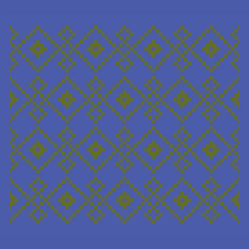 Pull uni de Noël (vert)