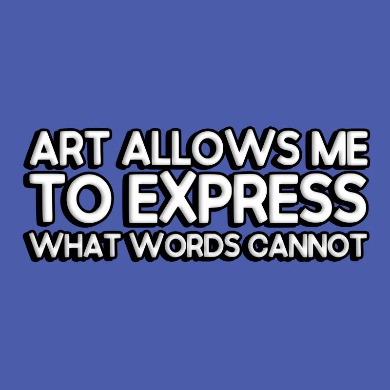 L’art me permet d’exprimer ce que les mots ne peuvent pas exprimer