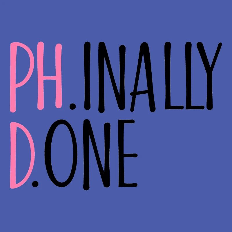 Phinally Done Phd Abschluss Geschenk