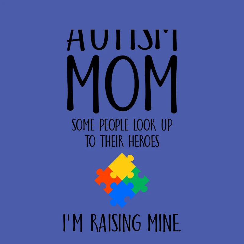 Cadeau d'autisme de conscience de maman d'autisme