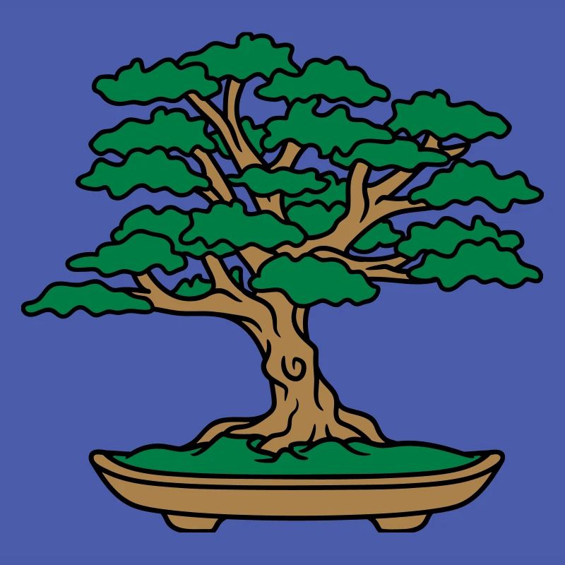 mini bonsai baeumchen blaetter aeste kleiner baum