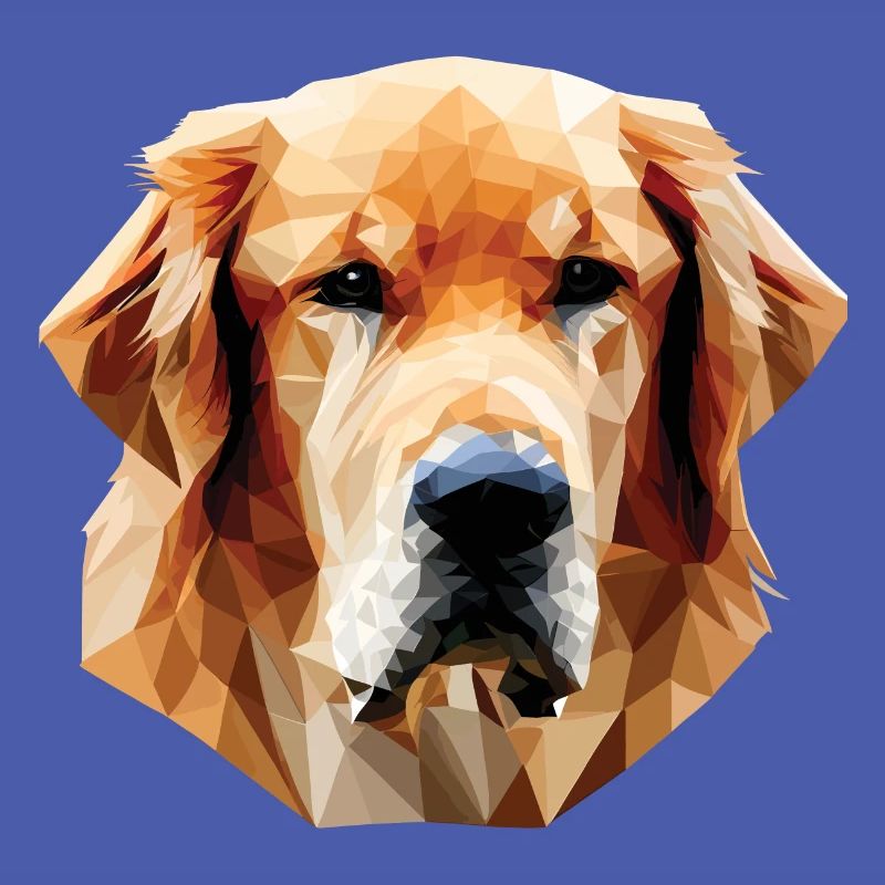Polygone de chien Labrabor
