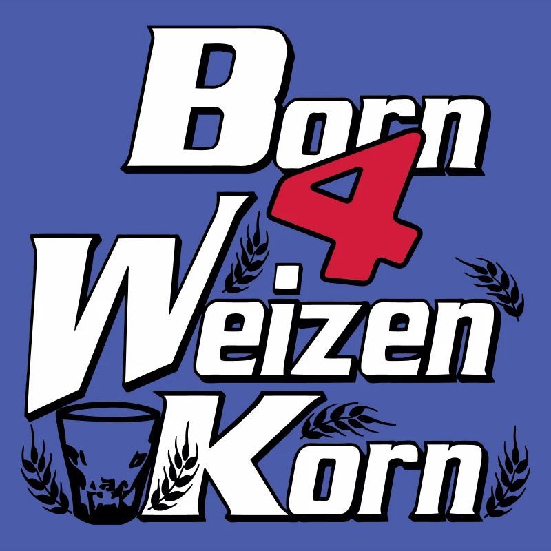 Wheat grain - born 4 grain - Party Fun ---