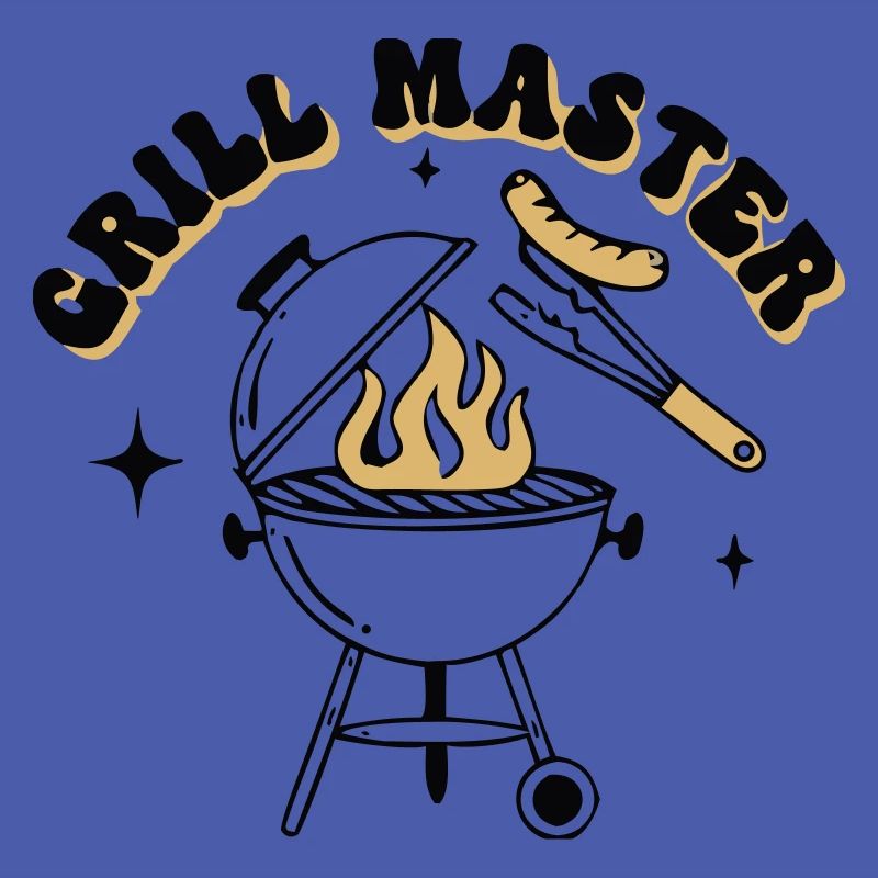 Witziger Grill Master BBQ Papa