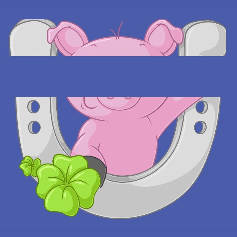 Glücks Comic Schweinchen