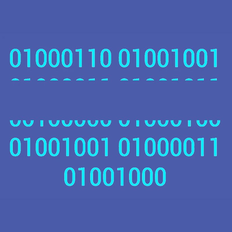 BINARY CODE / BINÄRCODE F**K DICH GESCHENKIDEE