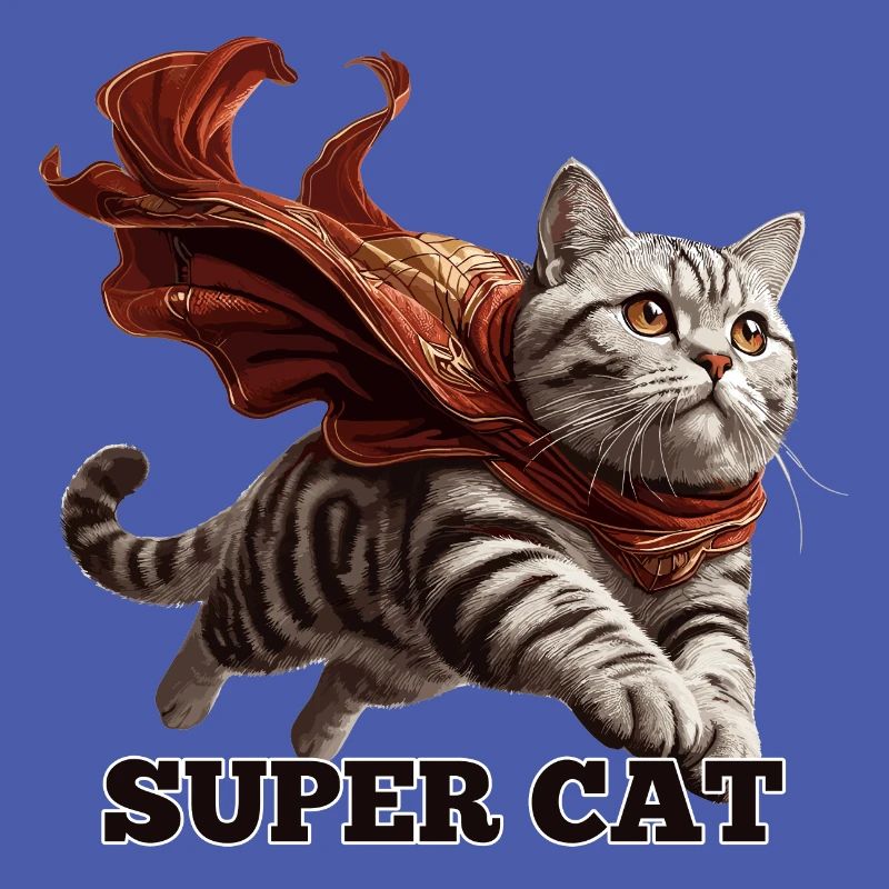 Super Katze Britisch Kurzhaar BKH getigert
