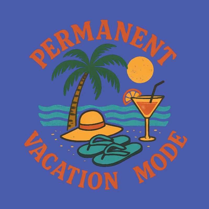 Permanenter Urlaub Retro-Modus