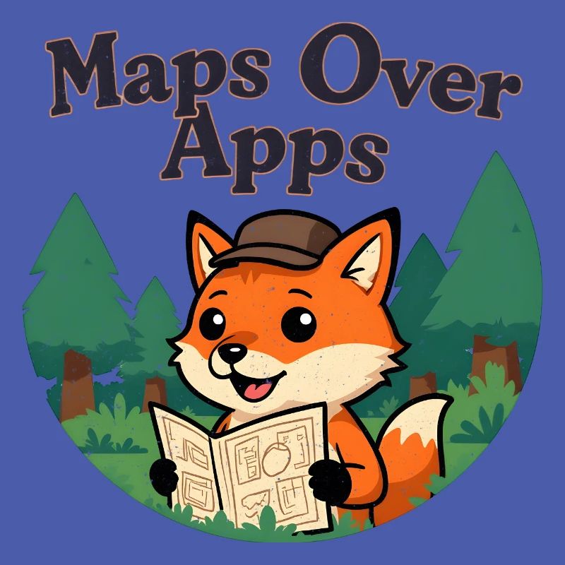 Maps over Apps Fox with map