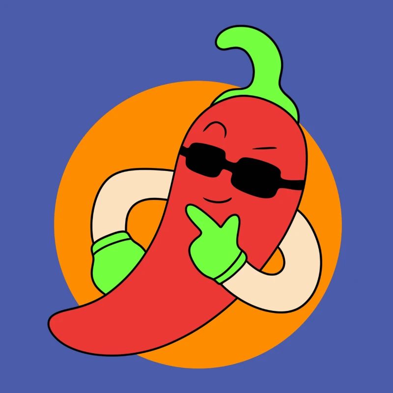 Cool chilli pepper