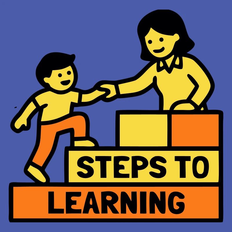 Steps to Learning School Logo