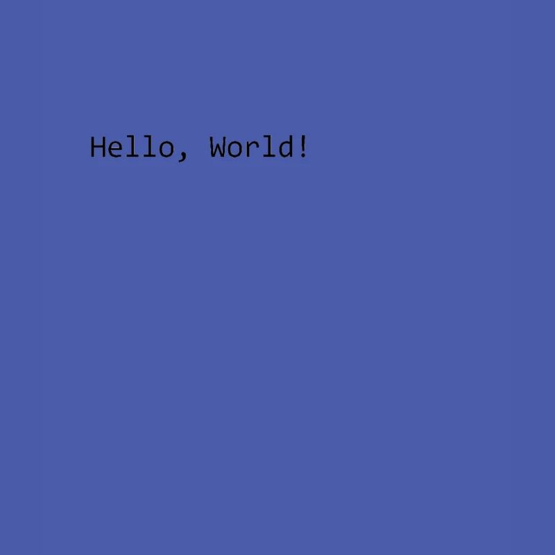 Hello World funny gift python programmer