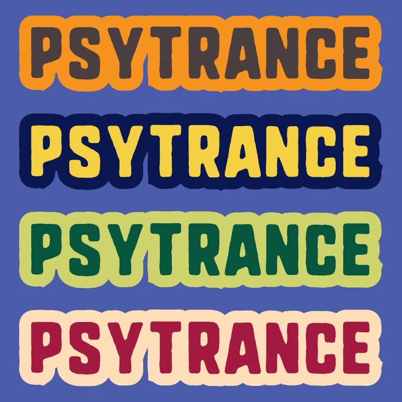 Psytrance-Farbstack