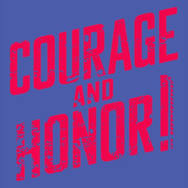 Courage and Honor Epic Marine Code scifi Space.