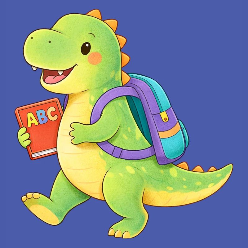 Dino Schulstart ABC Buch