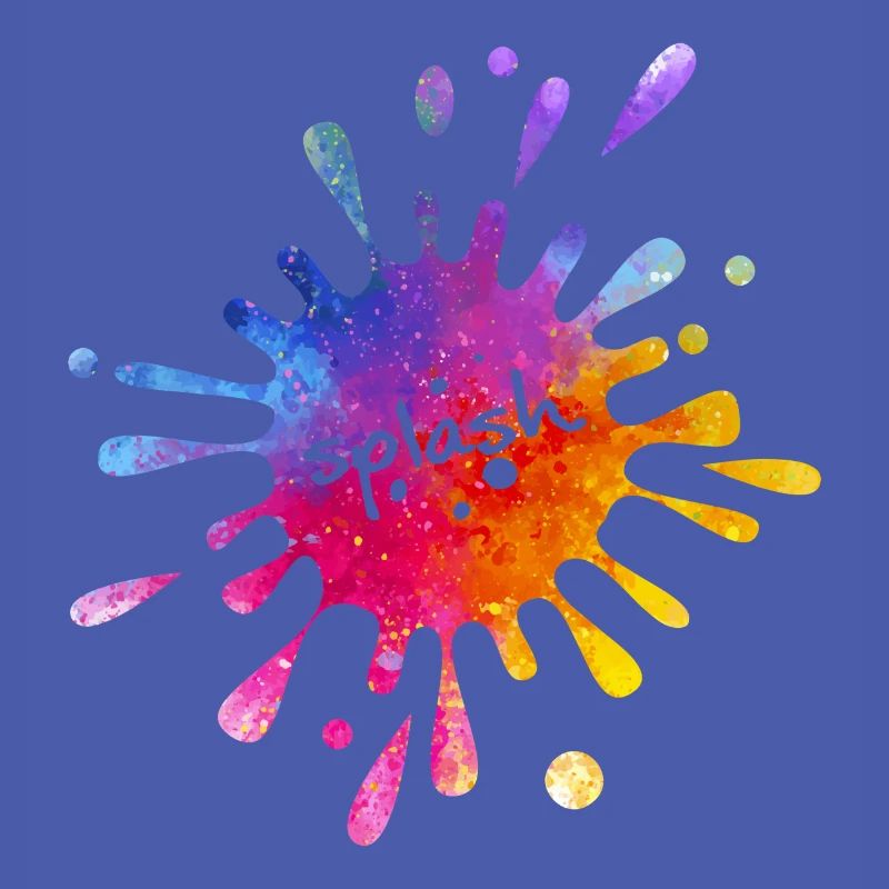Splash - bunter Farbklecks
